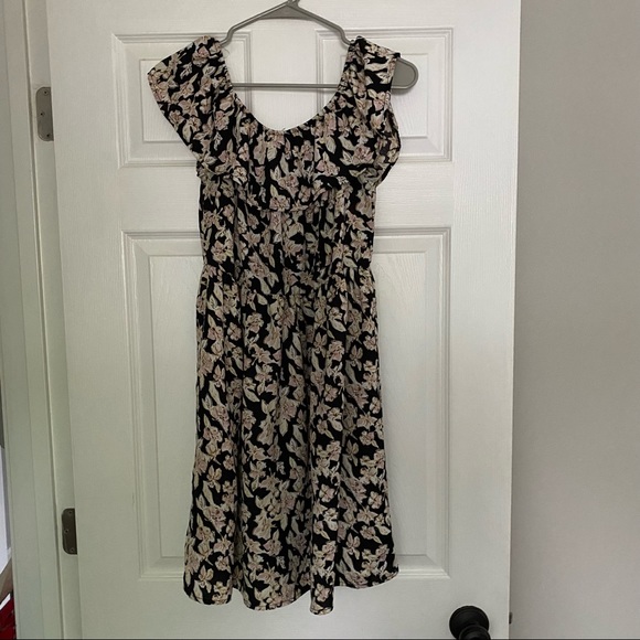 Floral xhilaration dress size large - Picture 1 of 4